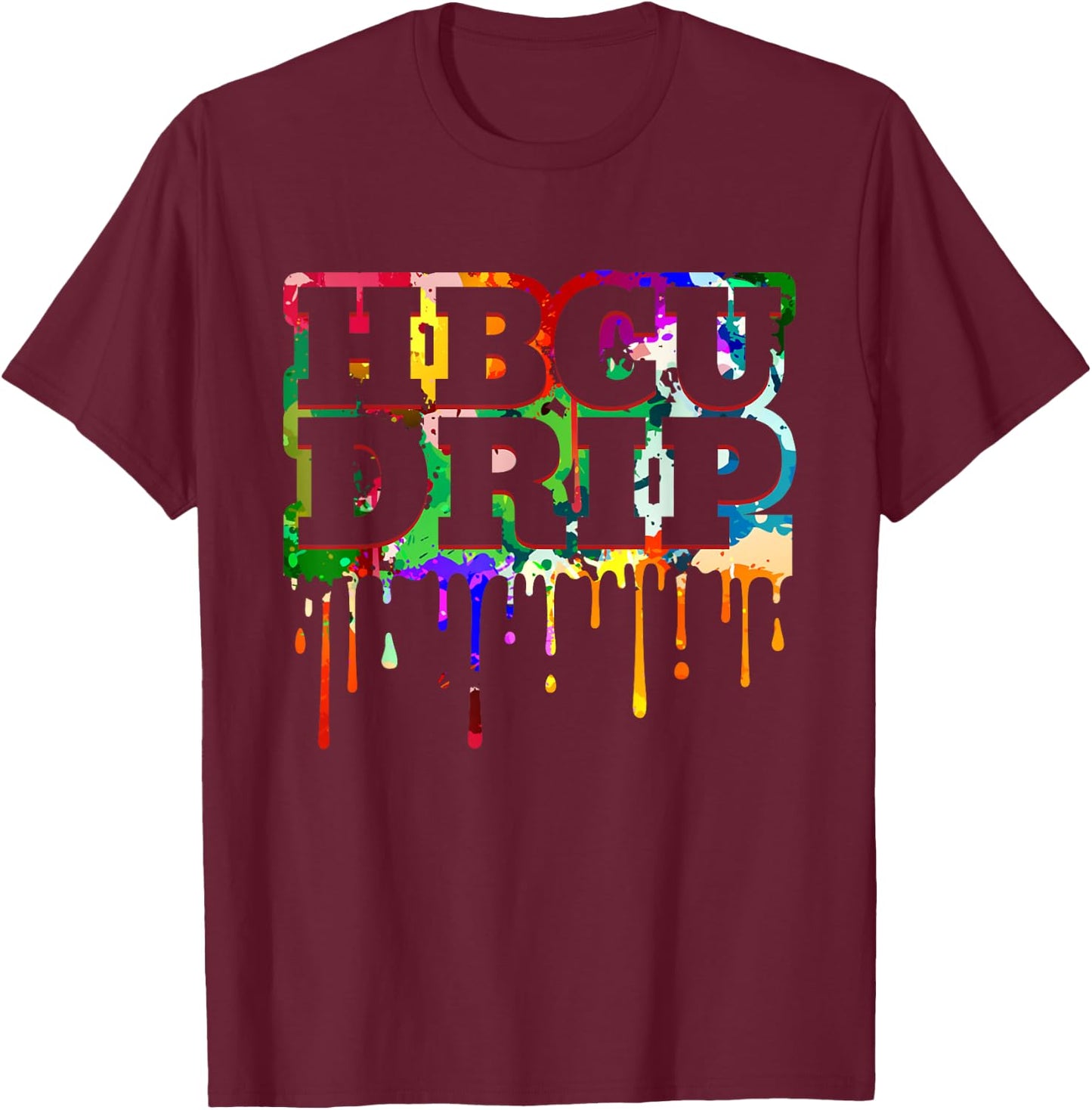 HBCU Black College Graduates Whitley Retro Men T-Shirt - T-Shirt | Maroon