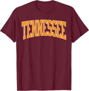 Tennessee TN city vintage T-Shirt - T-Shirt | Maroon