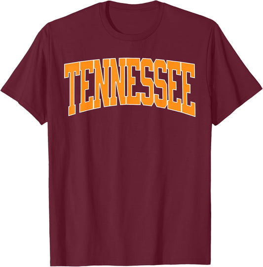 Tennessee TN city vintage T-Shirt - T-Shirt | Maroon