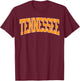 Tennessee TN city vintage T-Shirt - T-Shirt | Maroon