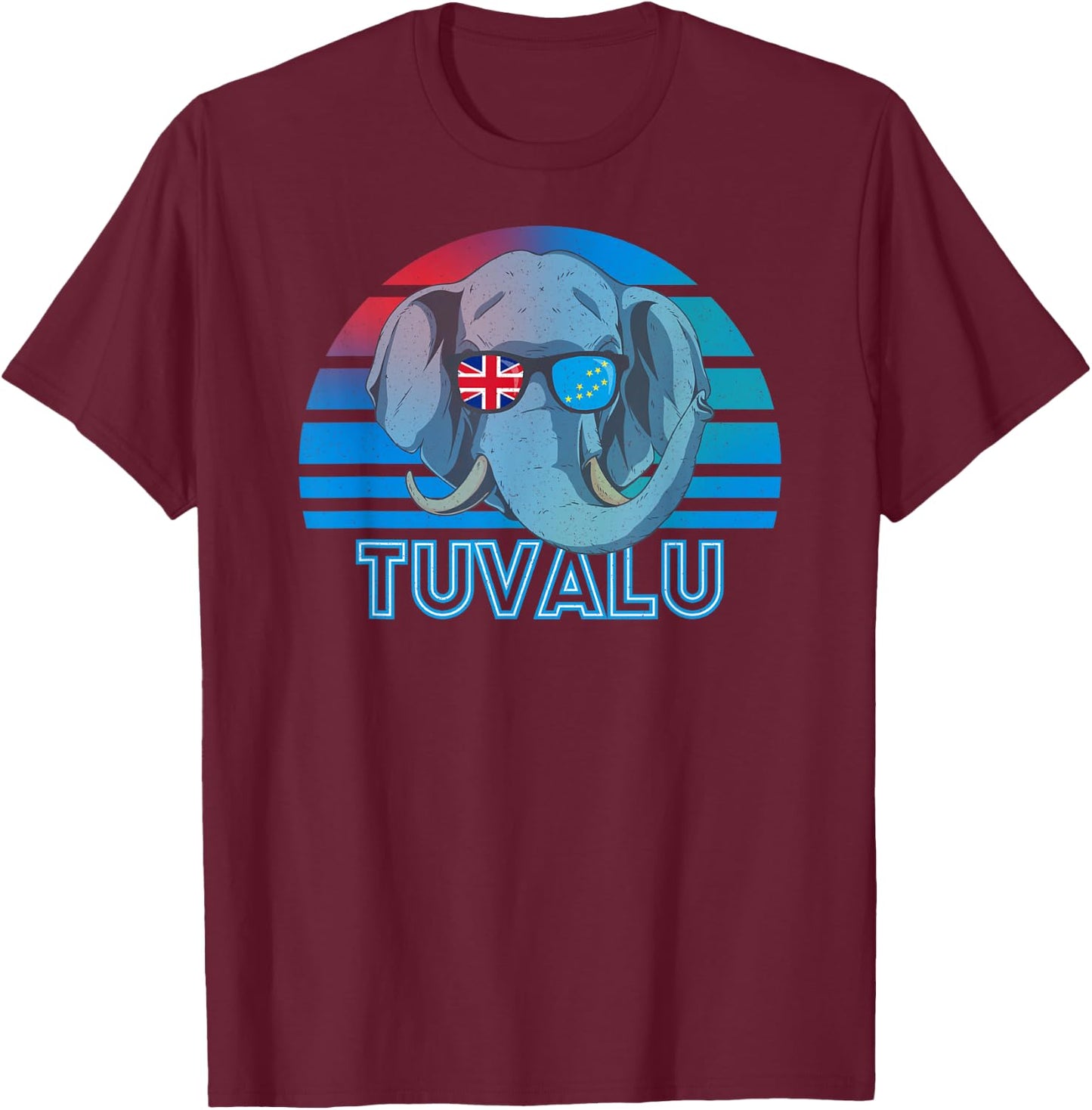 Tuvalu T-Shirt - T-Shirt | Maroon