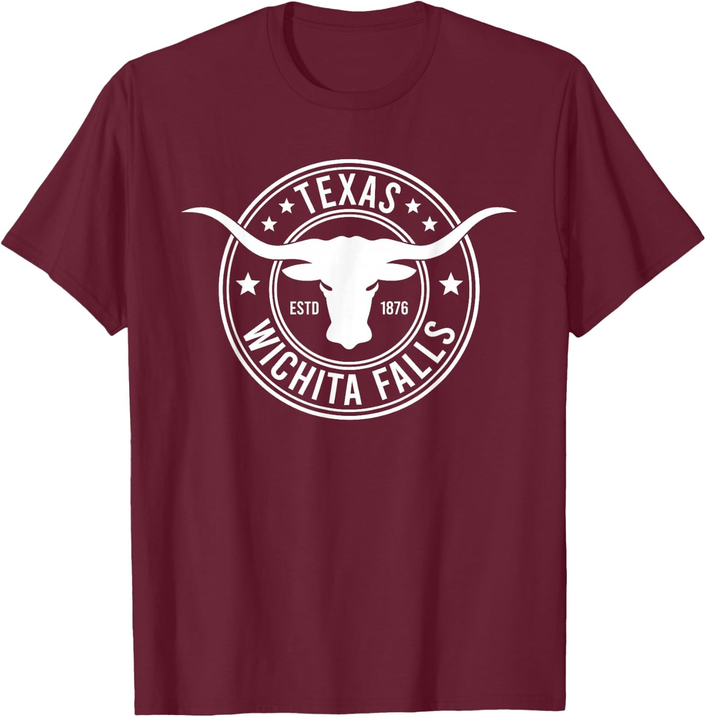 Wichita Falls T-Shirt - T-Shirt | Maroon