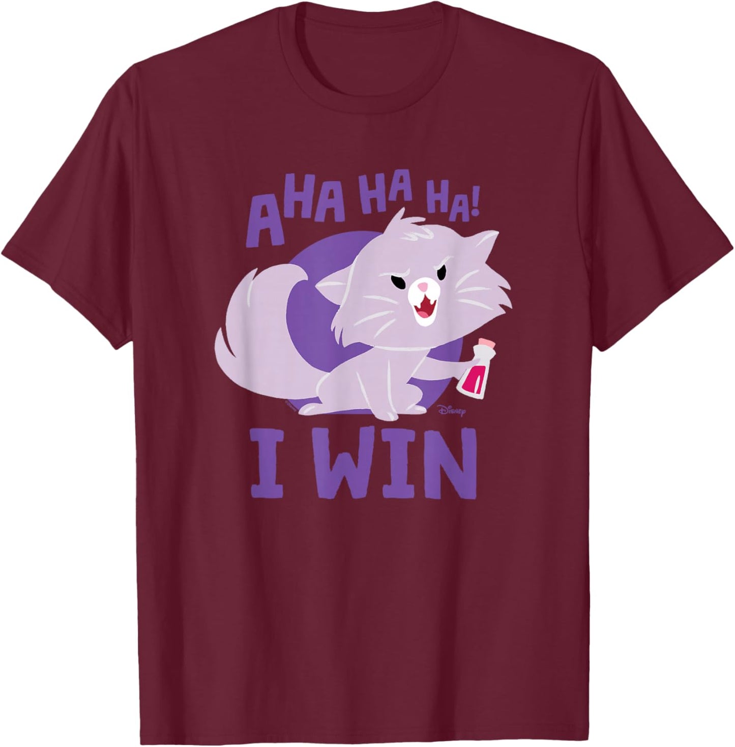 The Emperor's New Groove - Yzma I Win T-Shirt - T-Shirt | Maroon