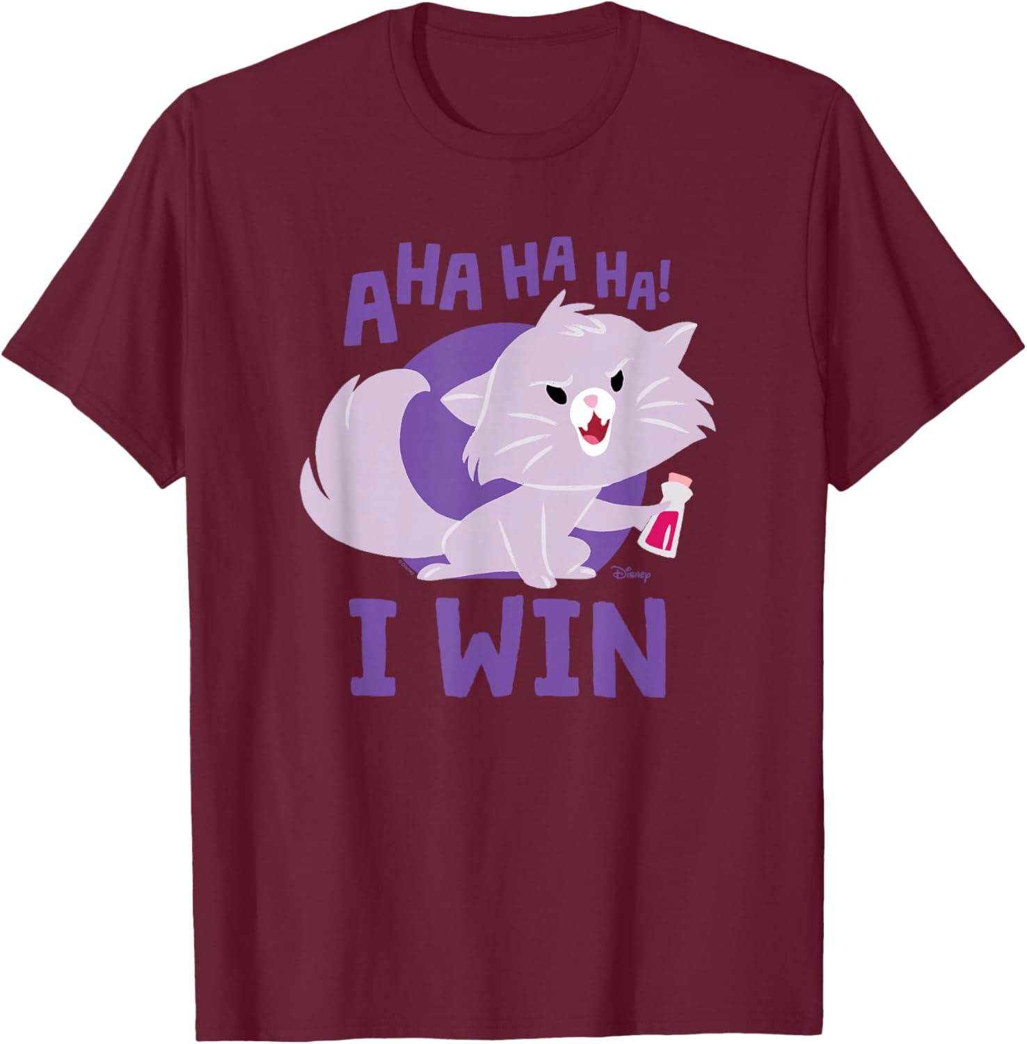 The Emperor's New Groove - Yzma I Win T-Shirt - T-Shirt | Maroon