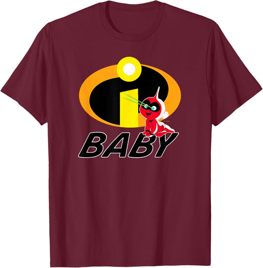 Disney and Pixar's The Incredibles Jack-Jack Baby Family T-Shirt - T-Shirt | Maroon