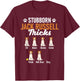 Stubborn Jack Russell Tricks - Dog Lover Pet Owner Puppy Women Girls Kids T-Shirt - T-Shirt | Maroon