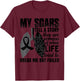 Lung Cancer T-Shirt - T-Shirt | Maroon
