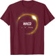 Total Solar Eclipse 2024 Waco Texas April 8 2024 T-Shirt - T-Shirt | Maroon