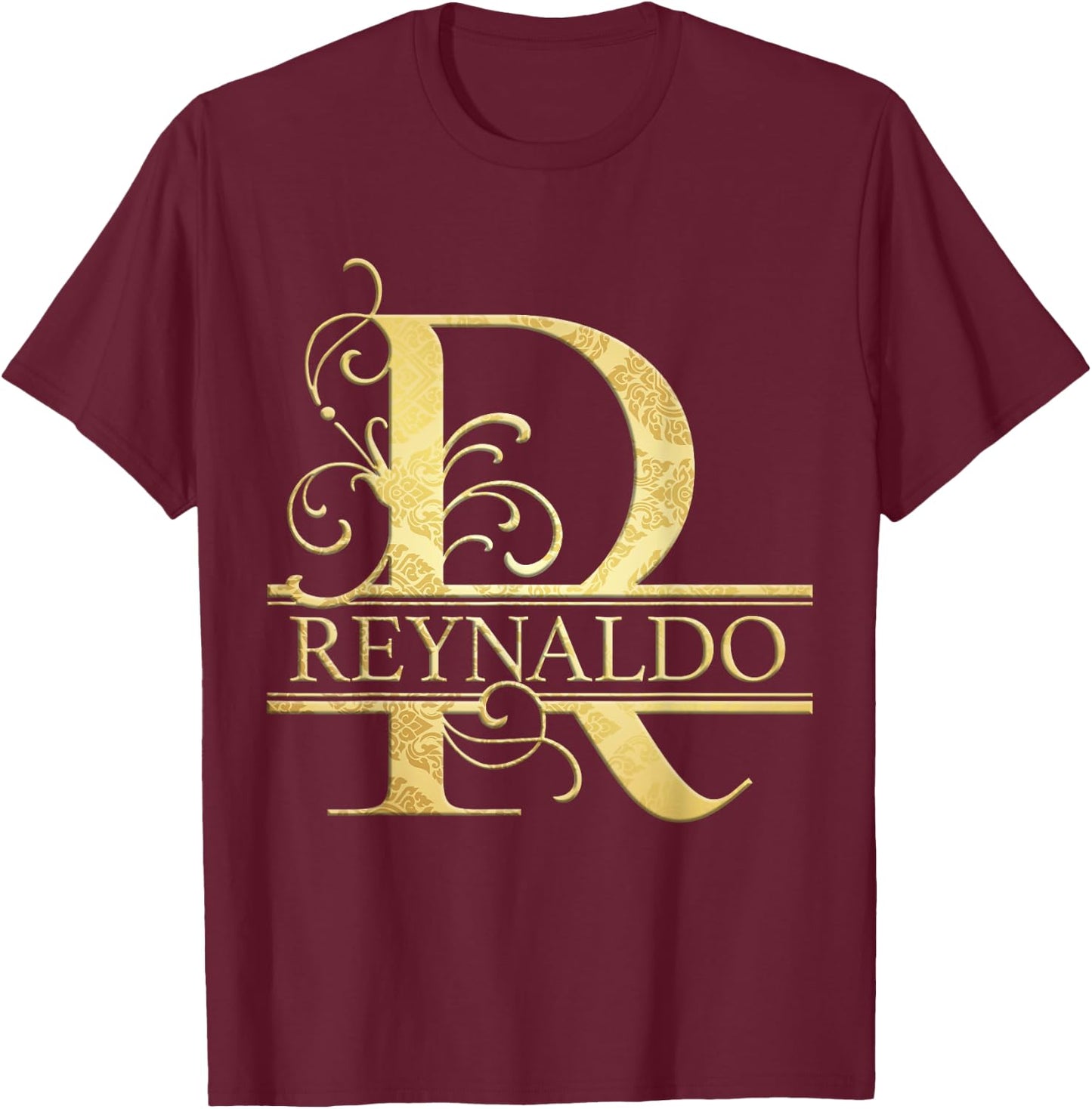 Reynaldo Name T-Shirt - T-Shirt | Maroon