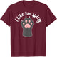 Vet Tech Paw Veterinary Tech Vet Technician T-Shirt - T-Shirt | Maroon