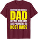 Host Parent Foreign Exchange Student Study Abroad Host Dad T-Shirt - T-Shirt | Maroon