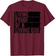 Jesus Christian Worship Faith Living Proof Of A Loving God T-Shirt - T-Shirt | Maroon
