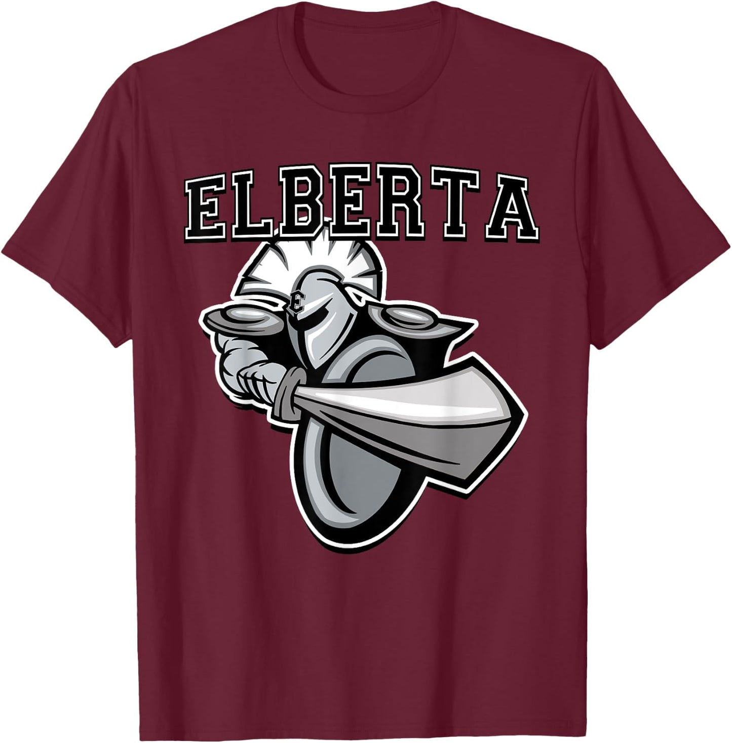 Elberta Warriors Team Spirit T-Shirt - T-Shirt | Maroon