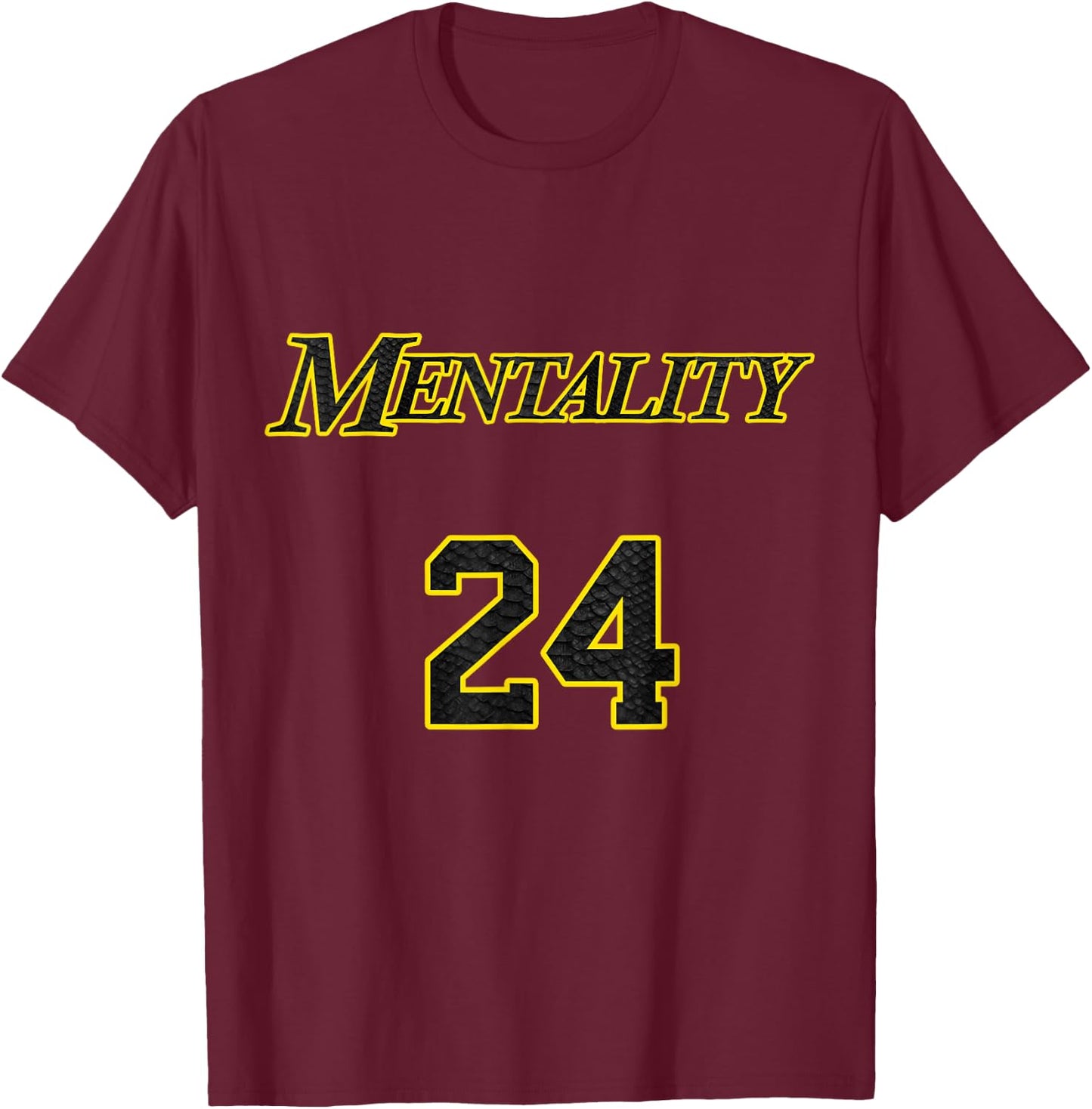 Basketball Hoop Champions Motivation 24 T-Shirt - T-Shirt | Maroon