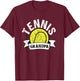 Tennis Grandpa - Funny Tennis Grandfather T-Shirt - T-Shirt | Maroon