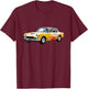 1967 Sunbeams Alpines Series V Vintage Car Graphic T-Shirt - T-Shirt | Maroon