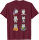 Hippo Halloween Costume Hippo Halloween T-Shirt - T-Shirt | Maroon