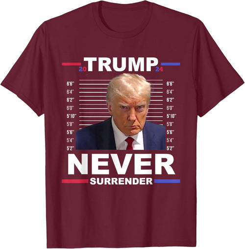 Trump Mug Shot Never Surrender Trump 2024 Pro Trump
