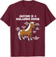 Icelandic Horse Design Anatomy Of A Icelandic Horse , -Adults, -Kids, Black, Small, Short Sleeve T-Shirt - T-Shirt | Maroon
