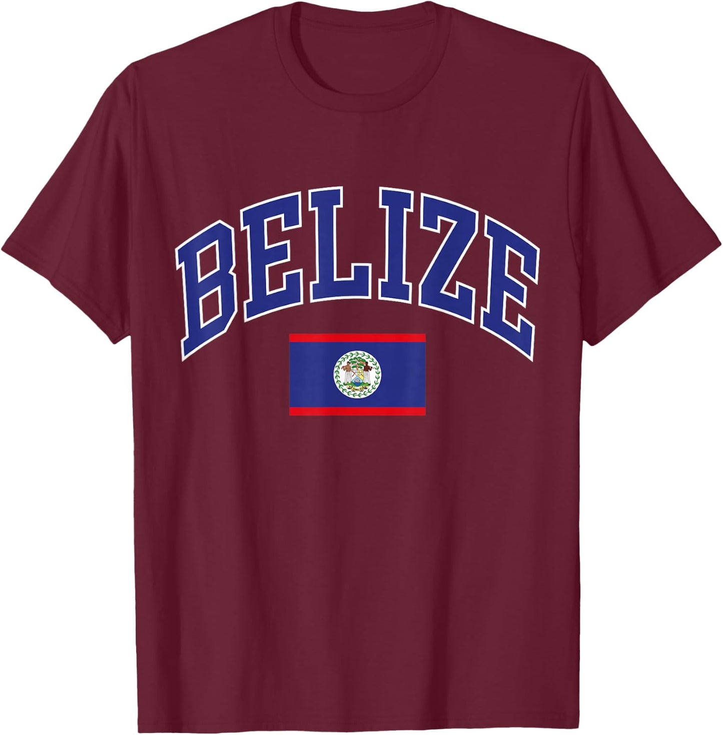 Belize T-Shirt - T-Shirt | Maroon