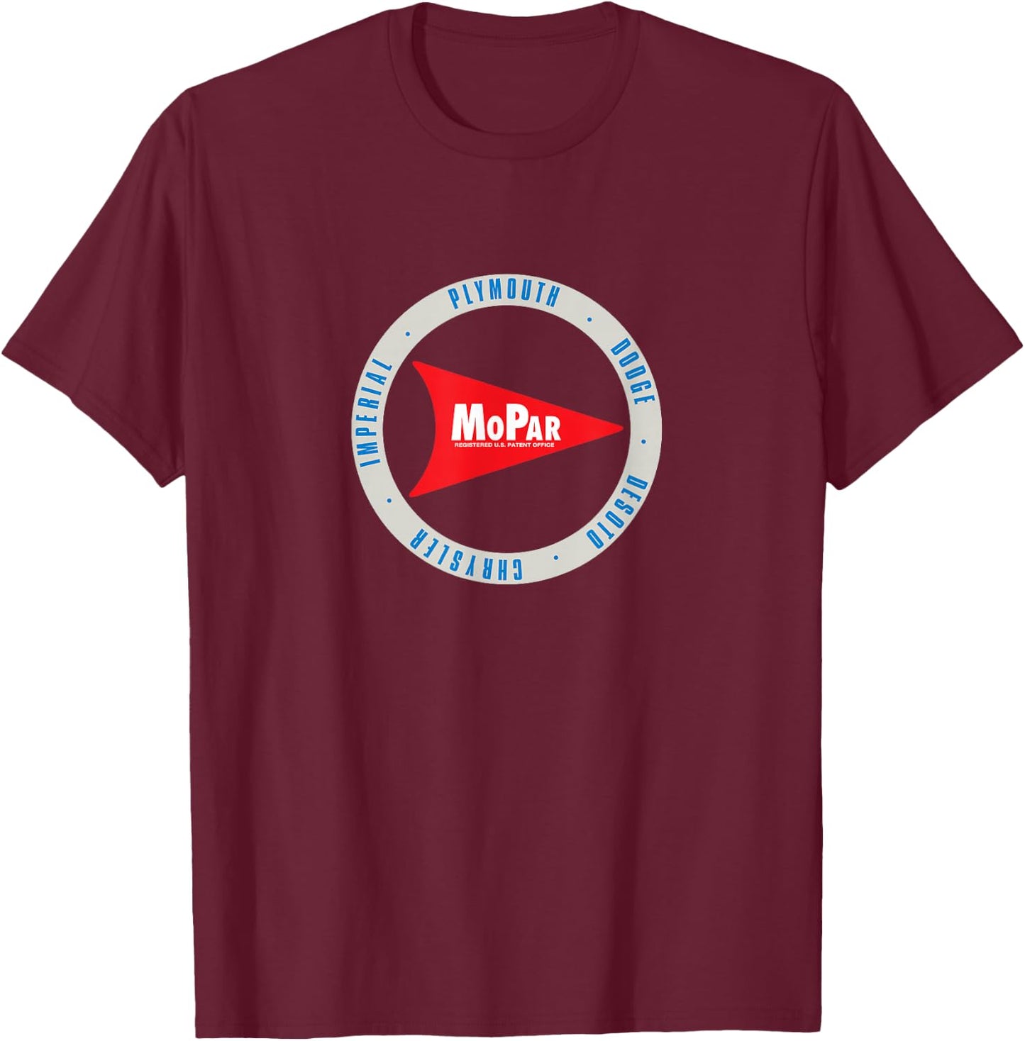 Circa 1959 Mopar Logo T-Shirt - T-Shirt | Maroon