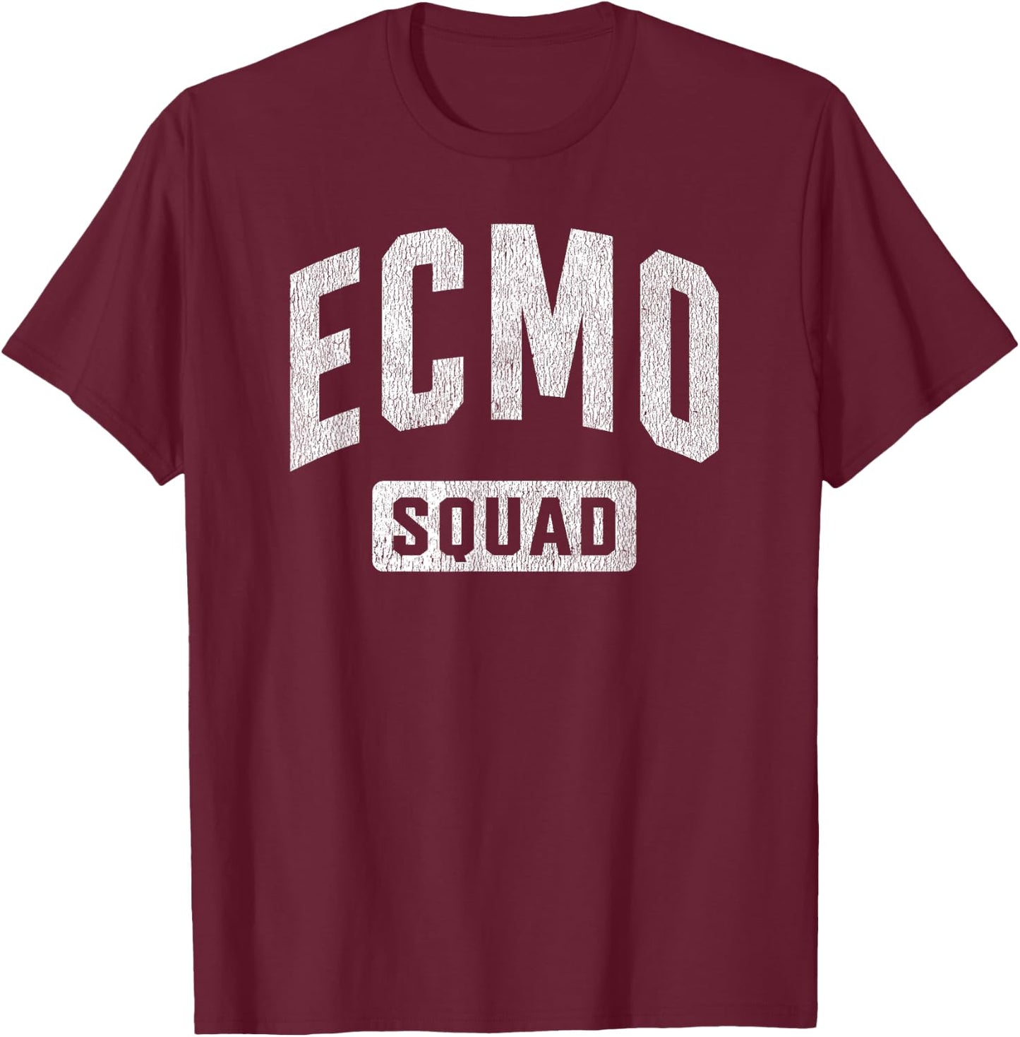ECMO Nurse Specialist Squad T-Shirt - T-Shirt | Maroon