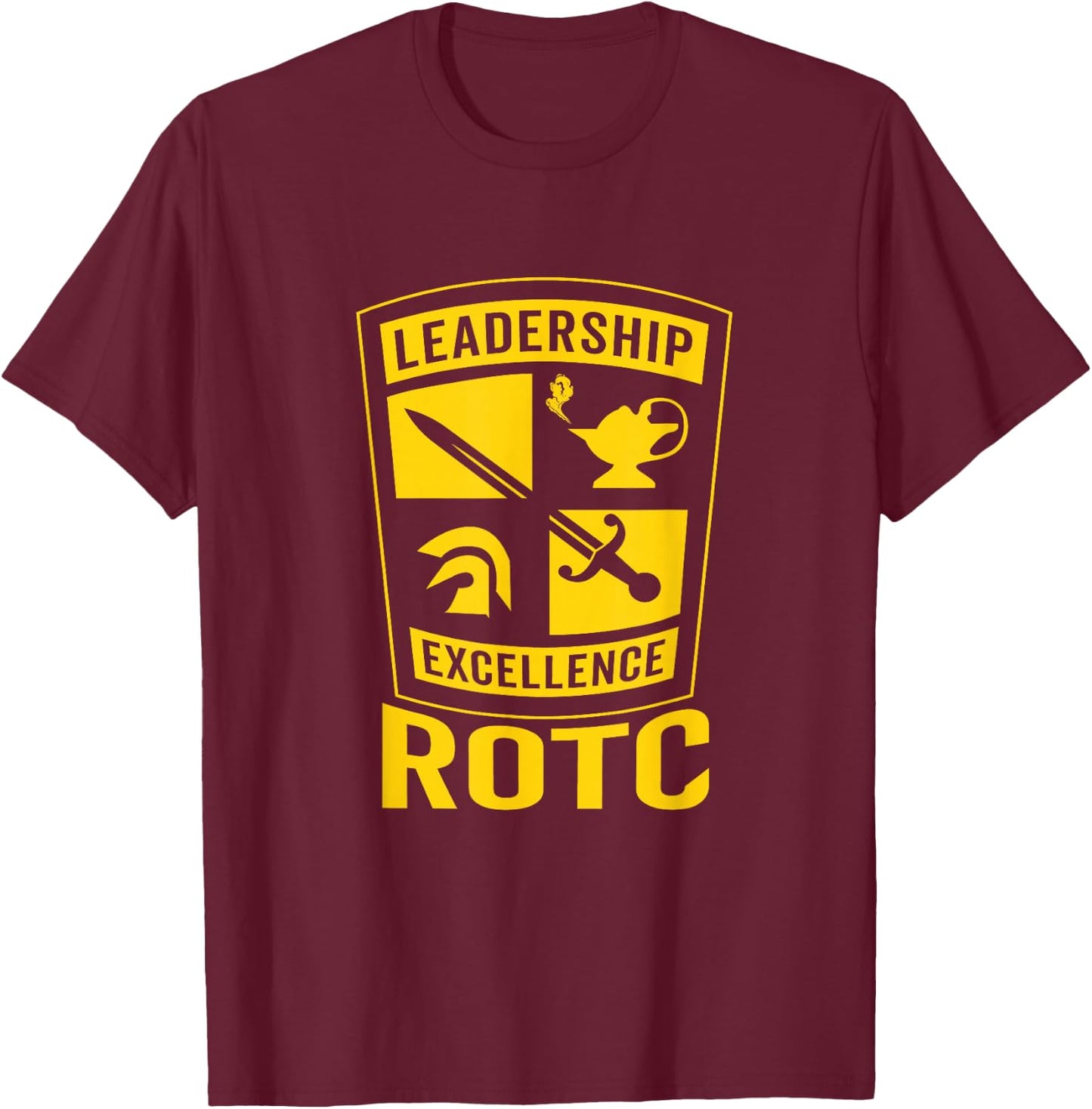 US Army ROTC Reserve Officer Training Corps (ROTC) Soldiers T-Shirt - T-Shirt | Maroon