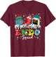 Endoscopy Squad Stomach Santa Hat Endoscopy Tech Christmas T-Shirt - T-Shirt | Maroon