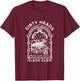Heads Dirty Island Glow Apparel T-Shirt - T-Shirt | Maroon