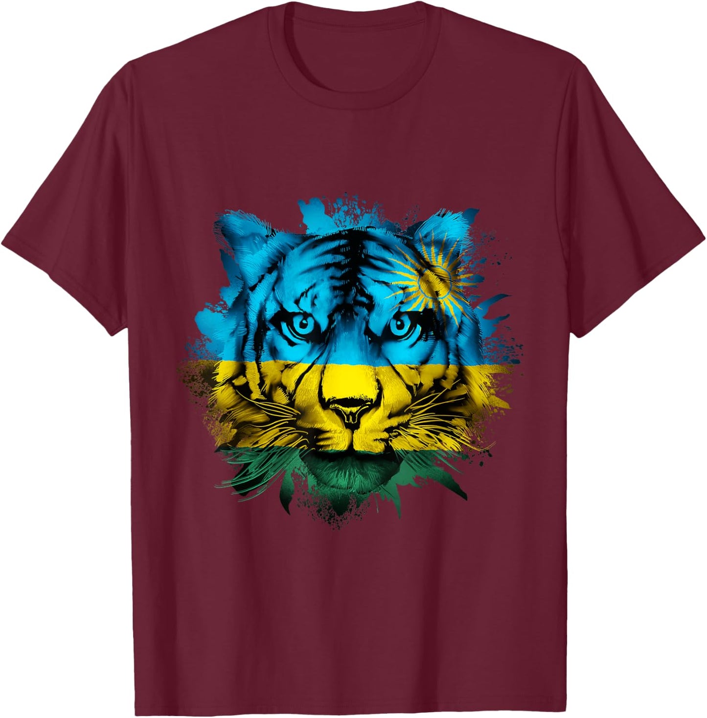 Rwanda T-Shirt - T-Shirt | Maroon