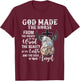 God made the Horse from the breath of the wind T-Shirt - T-Shirt | Maroon