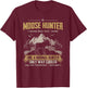 Funny Hunting Lover Graphic and Men Moose Hunters T-Shirt - T-Shirt | Maroon