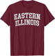 Eastern Illinois Athletic Arch College University Alumni T-Shirt - T-Shirt | Maroon