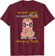 My Spirit Animal Is A Grumpy Sloth Who Slaps People T-Shirt - T-Shirt | Maroon