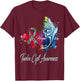 Tarlov Cyst Awareness T-Shirt - T-Shirt | Maroon