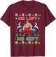 No Lift No Gift Weightlifting Fitness Christmas Bodybuilding T-Shirt - T-Shirt | Maroon