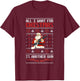 All I Want For Christmas Is Another Gun Owner Pun Santa Guns T-Shirt - T-Shirt | Maroon