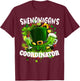 Novelty Shenanigans Coordinator Funny St Patty Day T-Shirt - T-Shirt | Maroon