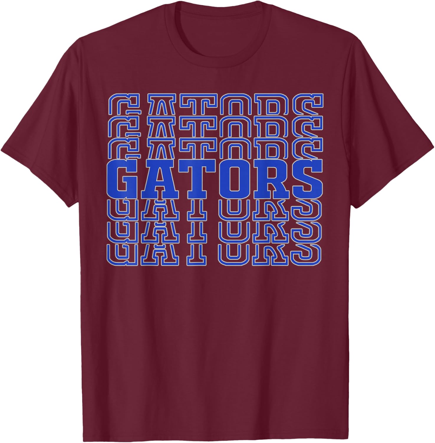 Dickinson High School - Dickinson Gators T-Shirt - T-Shirt | Maroon