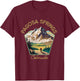 Pagosa Springs Retro Clothing - Pagosa Springs Souvenir T-Shirt - T-Shirt | Maroon