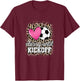 Classy Until Kickoff Soccer Mom Cute Soccer Women Girls T-Shirt - T-Shirt | Maroon