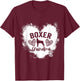 Boxer Grandma Boxer Nana Boxer Dog Lover T-Shirt - T-Shirt | Maroon