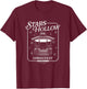 Gilmore Girls Stars Hollow Connecticut Gazebo Vintage Poster T-Shirt - T-Shirt | Maroon