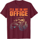 Best Tractor Women Farming Agriculture Office Farmer T-Shirt - T-Shirt | Maroon
