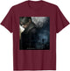 CAPCOM Resident Evil 4 Black Cotton - Classic Fit, , Short Sleeve T-Shirt - T-Shirt | Maroon