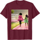 Future Pretty Girl | First Black Sorority 08 T-Shirt - T-Shirt | Maroon