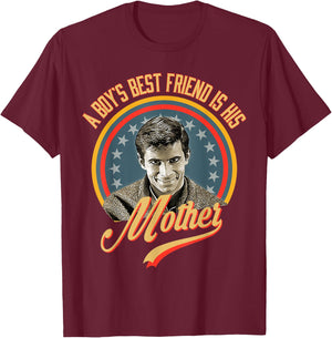 We All Go A Little Mad Sometimes A Boy's Best Friend Is His T-Shirt - T-Shirt | Maroon