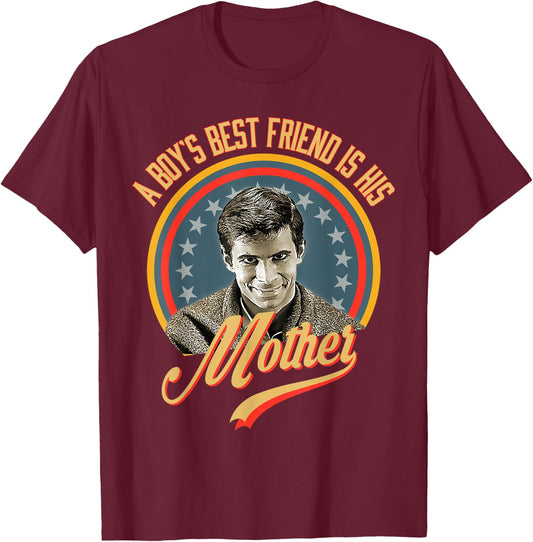 We All Go A Little Mad Sometimes A Boy's Best Friend Is His T-Shirt - T-Shirt | Maroon