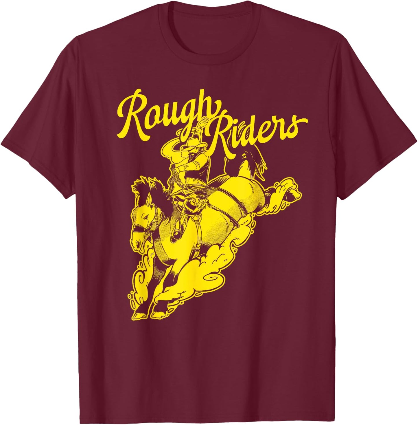 Pima Roughriders T-Shirt - T-Shirt | Maroon