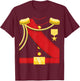 Charming King Prince Costume Gift Kids Boys & Adult Fun T-Shirt - T-Shirt | Maroon